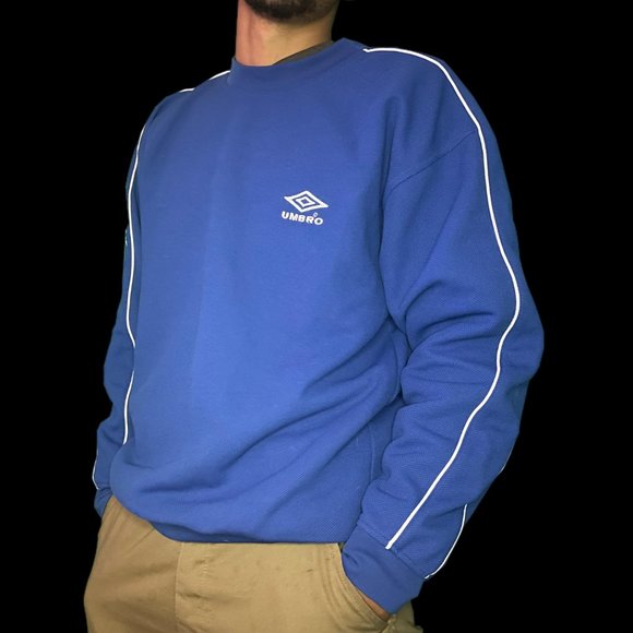 umbro vintage embroidered jersey sweatshirt **rare** - Picture 3 of 3